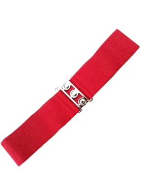 Banned Elastic Belt Red