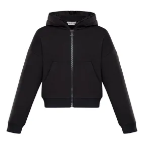 Black Zip-Up Hoodie