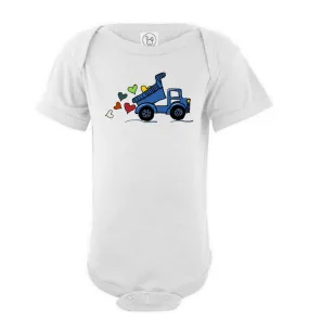 Boy Truck Love Infant Bodysuit