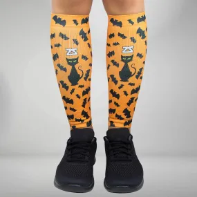 Cats and Bats Halloween Compression Leg Sleeves