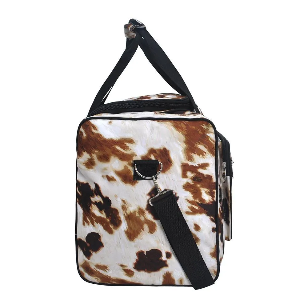 Cow Print NGIL Canvas 20 Duffle Bag