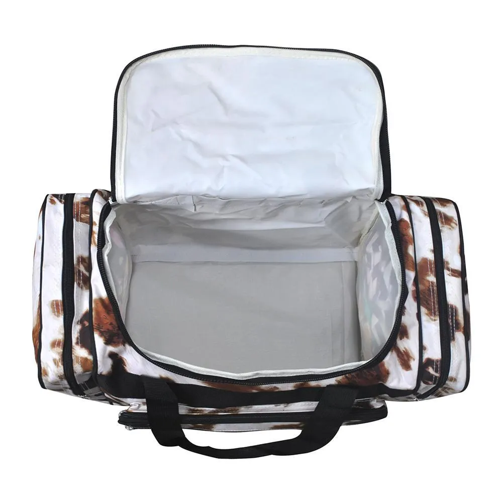 Cow Print NGIL Canvas 20 Duffle Bag