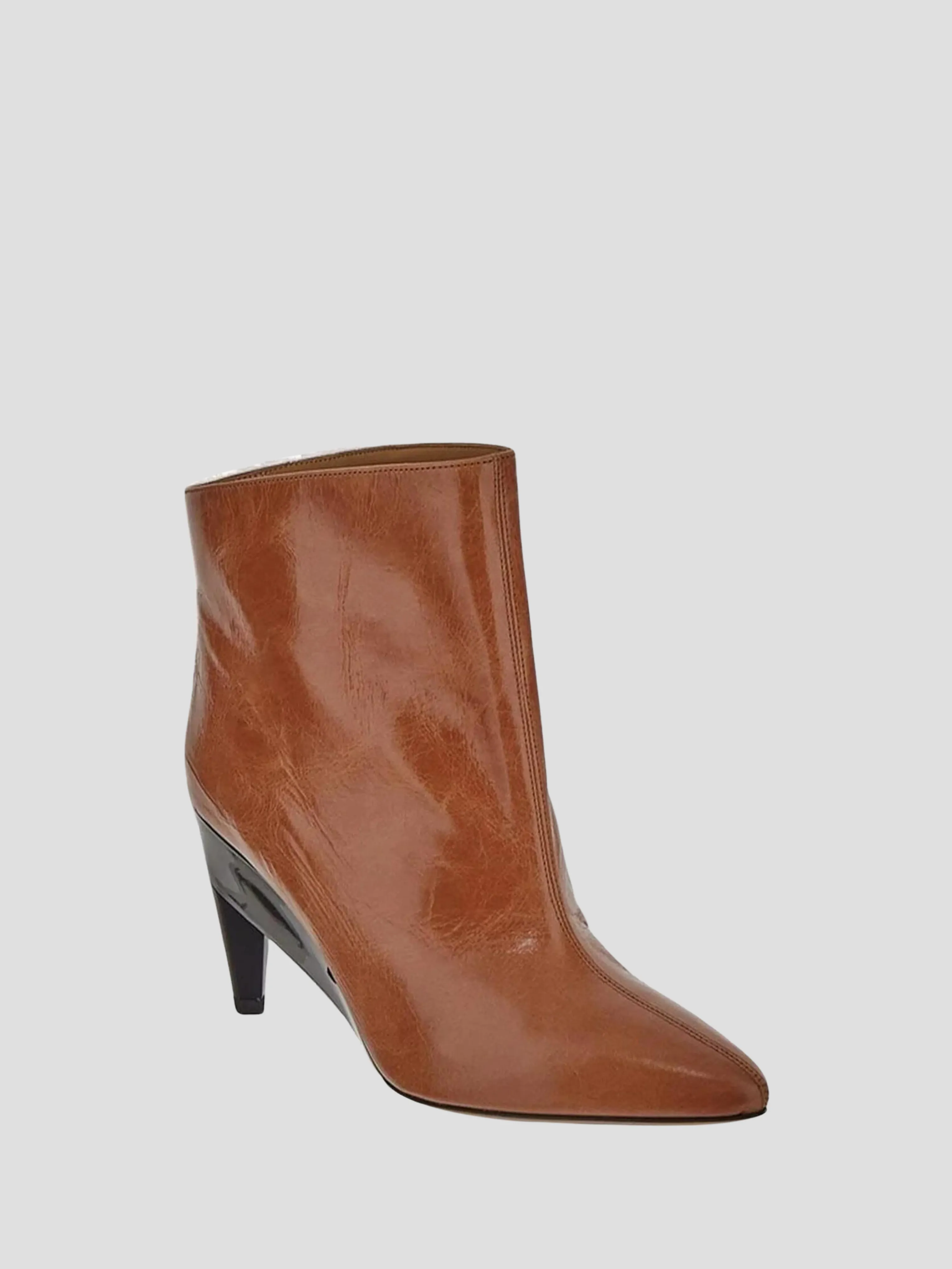 Dylvee Brown Leather Ankle Boot