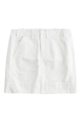 G1 Jane Mini Skirt in White