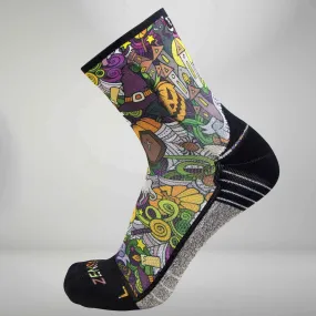 Halloween Collage Socks (Mini Crew)