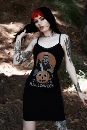 Halloween Lace Strap Dress