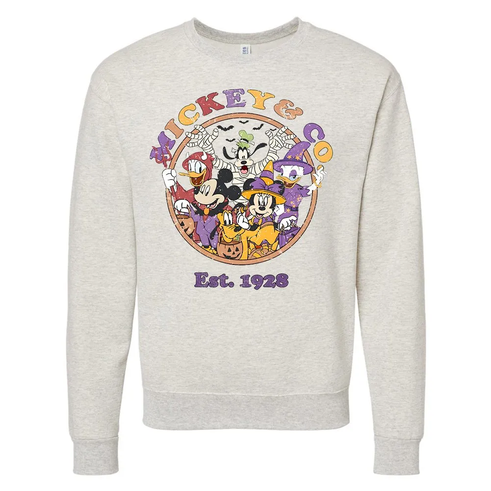 'Halloween Mickey & Co' Crewneck Sweatshirt