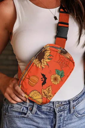 Handbags Pumpkin  Graphic Crossbody