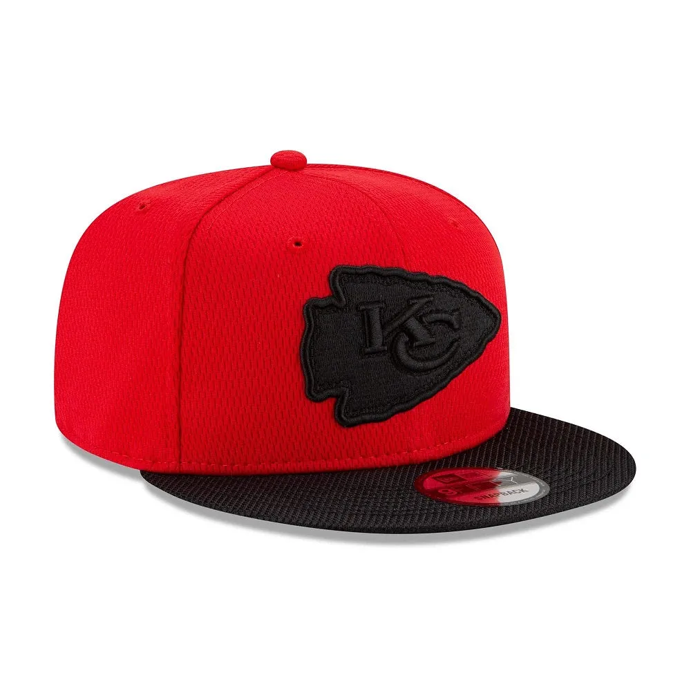 Kansas City Chiefs NFL Sideline Road 9fifty Snapback Cap