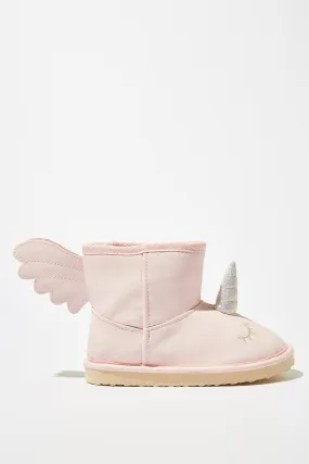 Kids Novelty Low Rise Homeboot - Unicorn