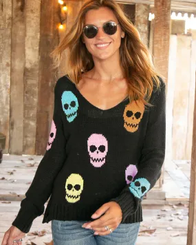 MULTIPLE SKULLS V COTTON