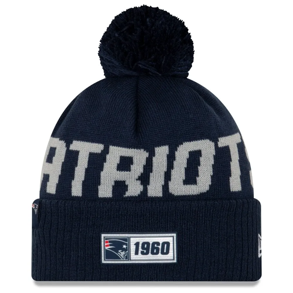 New England Patriots Onf19 Sport Beanie Hat