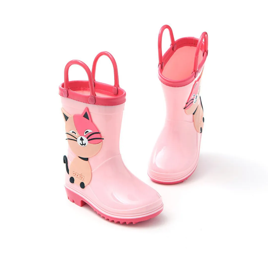 Ozkiz Cute Little Cats Light Weight Rainboot (140-200)