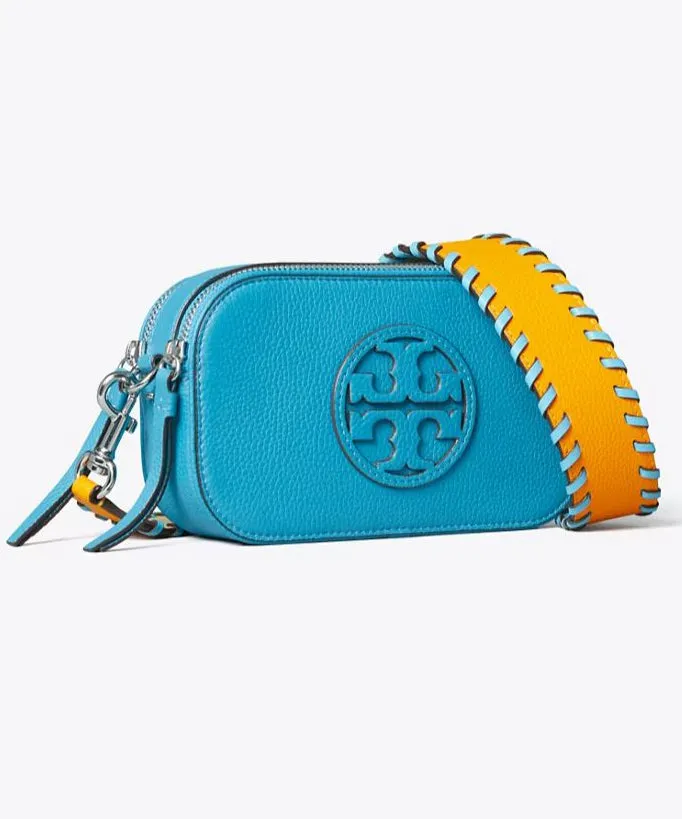 Tory Burch Miller Mini Crossbody Bag - Cerulean