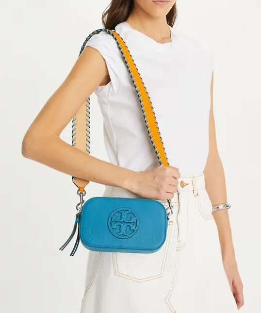 Tory Burch Miller Mini Crossbody Bag - Cerulean