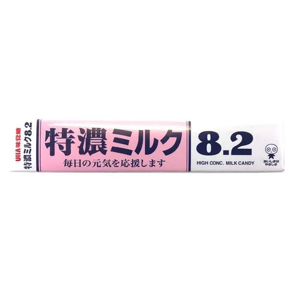 UHA Mikakuto Tokuno 8.2 High Conc. Milk Candy (10pcs)